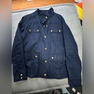 Navy J. Crew Jacket - Size S